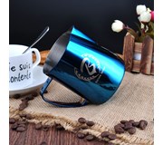 Ca đánh sữa BARISTA SPACE 600 ml - BLUE ART