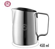 Ca đánh sữa TIAMO 450 ml màu bạc bóng
