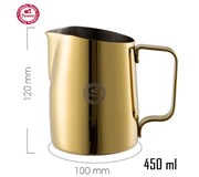 Ca sữa TIAMO 450 ml màu vàng