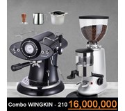 Combo máy pha cà phê WINGKIN 210