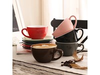 Ly LATTE 300 ml màu nâu