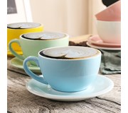 Ly LATTE 300 ml Màu xanh ngọc bích